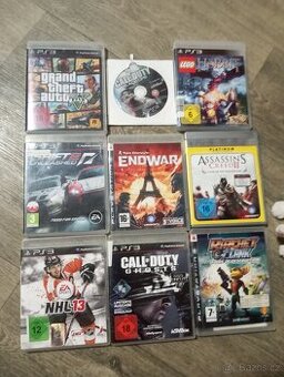 Hry a ovladač PS3