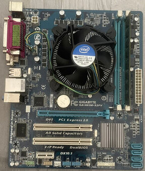 Základní deska Gigabyte+CPU i5+RAM 4GB