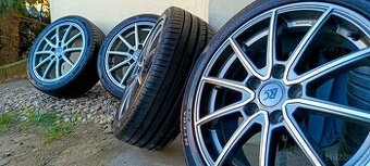 Disky Brock RC32 R17 5x114,3 + nové pneu Nexen Nfera Sport - 1
