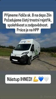 Řidič/kurýr