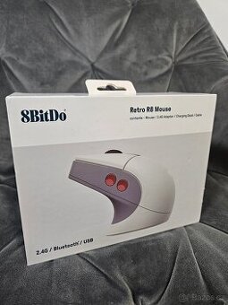 8BitDo Retro Mouse – NOVÁ, jen rozbalená