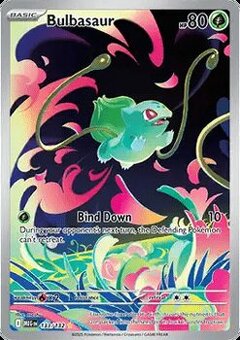 Pokémon karta bulbasaur MEG 133