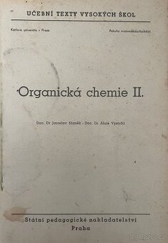 Organická chemie II. - Jaroslav Staněk, Alois Vystrčil