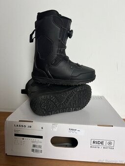 Snowboardové boty RIDE, LASSO JR 5,