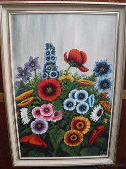 ORIGINÁL OBRAZ VLČÍ MÁKY