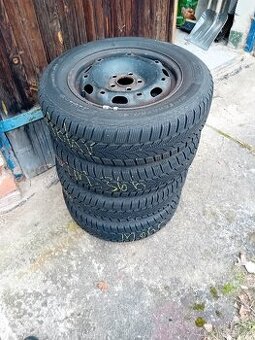 Zimní disky R14 5x100 s pneu 175/70R14 Roomster/Fabia