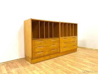 Retro komody/ knihovny TATRA 60. léta Brusel