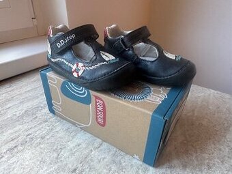 D.D. Step kožené barefoot Royal blue vel. 21