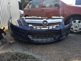 Opel corsa přední světla, nárazník, zadní světla