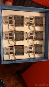 Sada 6 skleniček na teplé nápoje