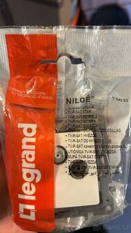 Legrand Niloé televizní zásuvka TV-RD-SAT bílá 764563