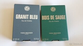 Toaletní voda pro muže: GRANIT BLEU / BOIS DE SAUGE