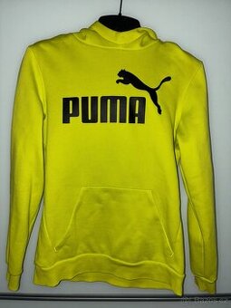 Mikina PUMA vel. 152/158 cm neonově žlutá