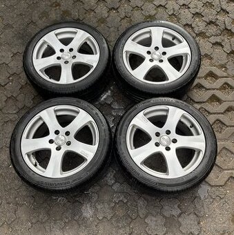 ALU KOLA R17 5X112, OZ, Letní pneu