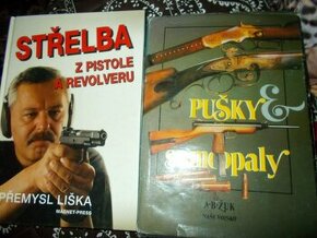 Pušky, pistole knihy 2 ks