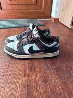 Nike Dunk Low hnědo-bílá kombinace – top stav