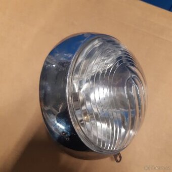 Jawa pérák 250-350-orig,predni mosazne světlo včetně rámečku