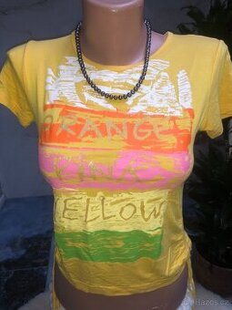 tricko# nove # letni # party# zluta