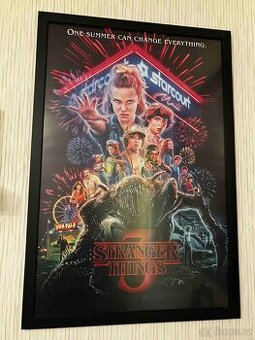 Rámovaný plakát Stranger Things
