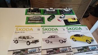 modely škoda 1/43