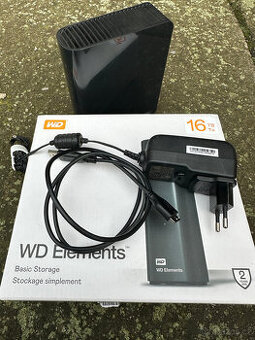 Externí disk WD Elements Desktop 16TB