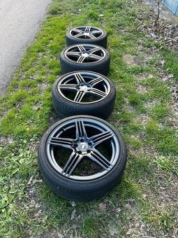 Prodám alu Rondell 5x112 r19 letní pneu 245/35/19