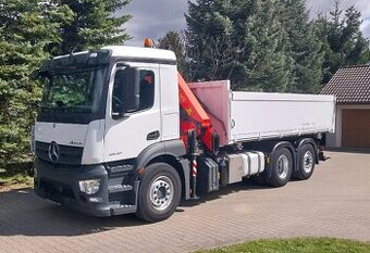 Mercedes-Benz Actros 2640 6x2 - sklápěč s hydraulickou rukou