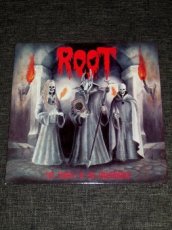 LP + 7" Root - The Temple In The Underworld (1992) + SLIPMAT