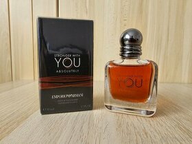 Armani stronger with you absolutely + Intensely