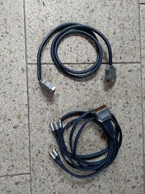 Nové SCART kabely + cinch kabely - 1