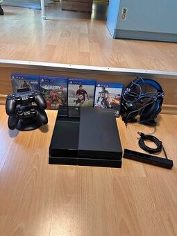 PS4 500gb s ovladači a hrami