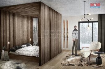 Prodej apartmánu 2+kk, 51 m², Ostružná