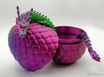 Dragon 30cm + vejce