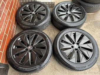 Alu 17" 5x100,škoda Propus letní 90% KamiQ , TOP