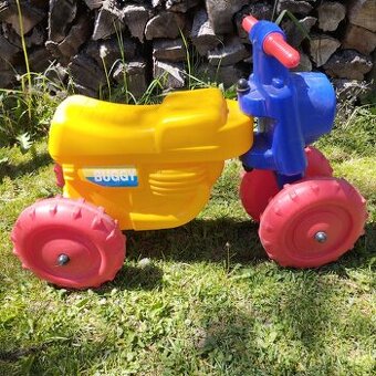 Odrážedlo Teddies CROSS 2 žluté - sedadlo 28cm