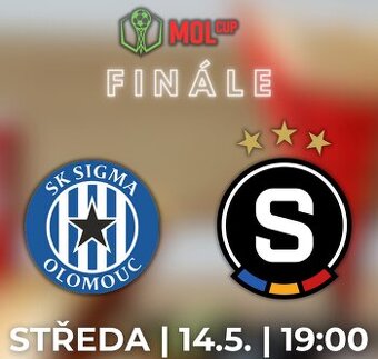 FINÁLE MOL CUP: Sigma vs Sparta (2 vstupenky)
