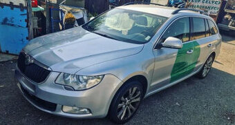 Vůz na náhradní díly Škoda Superb 2 kombi 2013 CFGB PBE LA7W