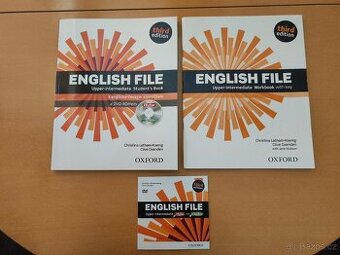 English File Upper Intermediate učebnice, pracovní sešit,DVD