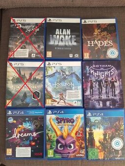 Prodam nebo vymenim PS5/PS4 hry
