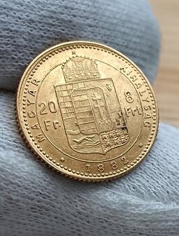 8 Zlatník 1882 KB - František Josef I.. - 1