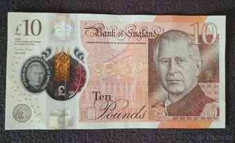 Velká Británie - 10 Liber bankovka, 2024