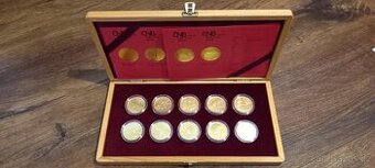 Zlate mince Hrady České republiky