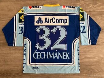 Hokejový fan dres HC Vsetin Roman Čechmánek - výměna