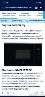 Vestavěná mikrovlnná trouba