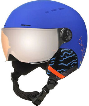 Dětská lyžařská helma XS 49-52cm Bollé Quiz Visor Blue Matte