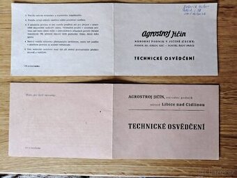 Technické osvědčení