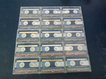 Vintage AUDIOKAZETY "BASF" Chromdioxid Maxima II - 1