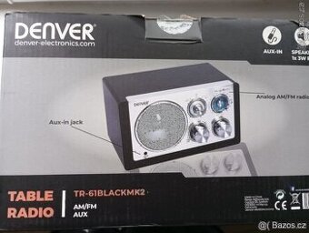 rádio Denver TR-61BLACKMK2