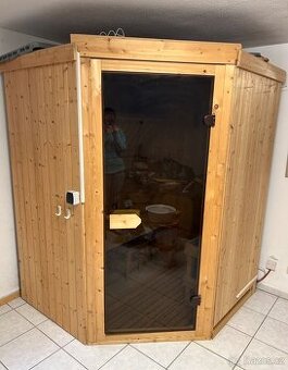 Finská sauna 160x160cm198v