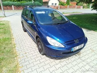 Peugeot 307 SW 1.6 HDI, 80 kW – klimatizace, panorama